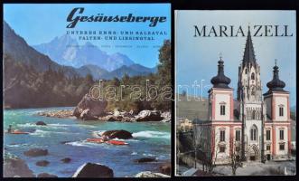 cca 1930-2000 Vegyes osztrák turisztikai nyomtatványok, különböző méretben és minőségben, 8db