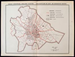 cca 1901-10  Budapest és Magyarország vonatkozású statisztikai térképek, 9db, különböző méretben és ...