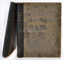 Fornet Béla: Belgyógyászat I-II. Bp., 1944, Királyi Magyar Egyetemi Nyomda. Kopottas, kissé megviselt kiadói félvászonkötésben.