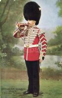Grenadier Guards, Bugler; Raphael Tuck & Sons Oilette 9366. (EB)