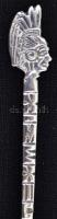 Ezüst mexikói kiskanál, Ag., nettó:7gr., jelzett, 9,5cm/ Mexican silver spoon, Ag, net., Indicated 7...
