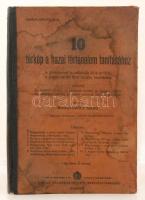 Tíz térkép a hazai történelem tanításához. A gimnáziumok és reáliskolák II-ik és IV-ik, a polgári iskolák III-ik osztálya használatára. Tervezték: Acsády Ignácz, Cherven Flóris, Csánki Dezső stb. Rajzolta Kogutowicz Manó. 2. jav. bőv. kiad. Bp. é. n. Magyar Földrajzi Intézet Kiadói, ázástól foltos, hullámos félvászon-kötésben