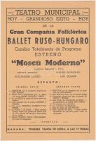 cca 1942 Argentínában turnézó magyar balett társulat Buenos Airesben készült vintage fényképe, Asbót...