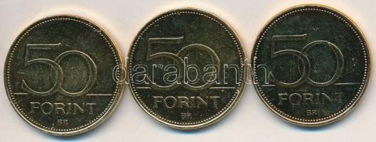 DN 50Ft 3xklf "Magyar Foci Legendái - Albert Flórián, Hidegkúti Nándor, Sárosi György" ara...