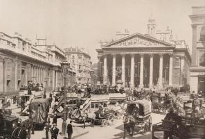 cca 1900 - 250 views of London. Bennet's fine art album. London, é.n., J.F. Bennet. Kiadói sérü...