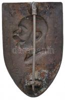 Osztrák-Magyar Monarchia 1915. "4. Hadsereg hadjárata 1914-15" vas sapkajelvény hátoldalon...