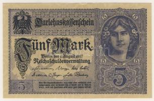Német Birodalom 1917. 5M T:I