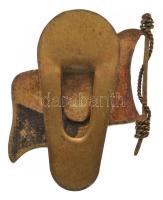 ~1930. "BBTE (Budapesti Budai Torna Egylet)" zománcozott zászló alakú gomblyuk jelvény (17...