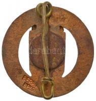 ~1930. "Magyar Országos Torna Szövetség 1885" zománcozott fém jelvény "BERÁN N. BPEST...