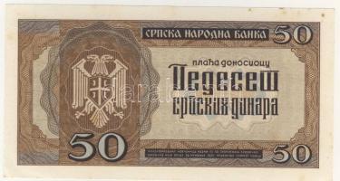 Jugoszlávia és Szerbia/német + olasz megszállás 1920-41. 10 klf bankjegy T:I,II,III