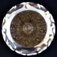 Ezüst  kis váza, Ag., nettó:80,9gr., jelzett, 10cm/Silver small vase, Ag, net. 80,9gr, marked, 10cm