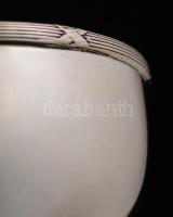 Ezüst  kerek kínáló, Bachruch,  Ag., nettó:149gr., jelzett, 13x5cm/Silver Bowl, Bachruch, Ag, net.. ...