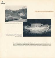 1936 A Siemens gyár berendezései az Olimipai Játékok szolgálatában. Képes bemutató füzet, sok inform...