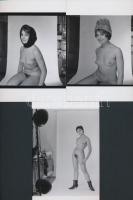 cca 1976 Tanulmány képek a női titkokról, 13 db finoman erotikus fénykép, korabeli negatívokról kész...