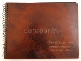 1936 A Garmisch-Partenircheni téli oliimpiai játékok siúgró versenyéről készített egyedi album. Vast...