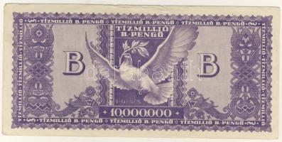 1946. 10.000.000B.-pengő "Csili-1975..." fny-sal T:II-