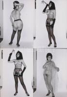 cca 1975 Szilveszter éjszakája előtti főpróba, 11 db finoman erotikus fénykép, korabeli negatívokról...