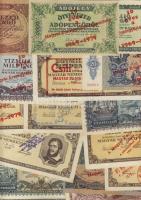 48db pengő bankjegy klf éremgyűjtői, kiállítási, stb. propagandabélyegzőkkel, kevés duplával T:I-,II+,II (többségében)