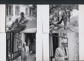 1970 Passuth László (1900-1979) író, Kotnyek Antal (1921-1990) fotóriporter hagyatékában őrzött 13 d...