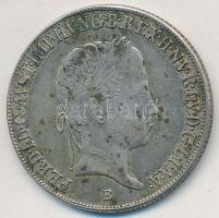 1846B 20kr Ag "V. Ferdinánd" T:2,2- patina, ph.