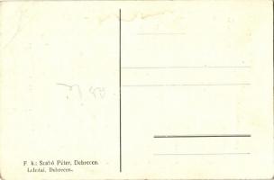 Katonai hiszekegy. Felelős kiadó Szabó Péter, Debrecen / Hungarian patriotic / irredenta propaganda