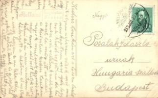 1933 Badacsony, Balaton part, strand, csónakok, készítette Bellainé fényképész, photo (EB)