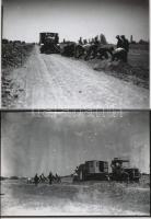 cca 1933 Lakihegyi rádió adótoronyhoz vezető földkábelt fekteti a Magyar Posta, Kerny István (1879-1...