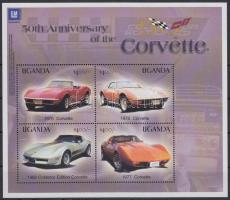 Corvette mini sheet + block Corvette kisív + blokk