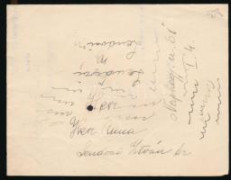 1929 Bajcsy-Zsilinszky Endre (1886-1944) politikus saját kezű aláírásával ellátott, géppel írt level...