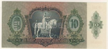 1936. 10P "Numizmatikai Hírös Kecskemét" fny-sal + a bankjegyen szereplő hölgy dátumos alá...