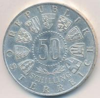 Ausztria 1963. 50Sch Ag "Tirol 600 éve egyesült Ausztriával" T:2
Austria 1963. 50 Schilli...