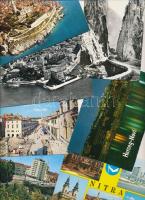 33 db MODERN külföldi városképes lap, vegyes minőség; szlovák, román, horvát / 33 modern European town-view postcards, mixed quality; Slovakian, Romanian and Croatian