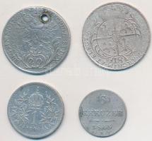 Vegyes: 3db klf ezüstpénz, közte Csehország / történelmi tartomány 1768EvS-AS 20kr Ag "Mária Te...