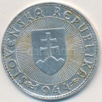 Szlovákia 1944. 10K Ag "Templomon kereszt" T:2
Slovakia 1944. 10 Korun Ag "Cross ato...