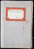 1894 Kolozsvár Sz. kir. város tervrajza, J. Mach, Stein János könyvkereskedése. Bannwarth könyvnyomd...