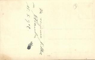 7 db Osztrák-magyar haditengerészeti fotó képeslap / 7 photo postcards of K.u.K Kriegsmarine battles...