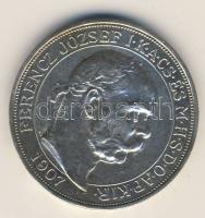 1907. 5K Ag "Koronázási jubileum" T:2