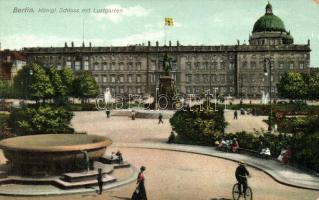 Berlin, Königliches Schloss mit Lustgargen / royal palace with park (EK)