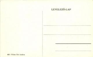 Nagyenyed, Kossuth Lajos utca, Magy. kir. csendőrlaktanya. Földes Ede kiadása / gendarme barrack