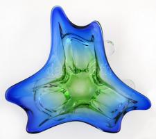 Dekoratív kínáló, formába öntött, jelzés nélkül, hibátlan,  25×26 cm