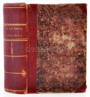 T. Livii Patavini historicorum omnium Romanorum longe uberrimi, et facile principis Libri Omnes, quotquot ad nos pervenere: post varias doctorum virorum emendationes, & veterum & recentium exemplarium collatione summa fide ac diligentia recogniti, & ad publicam utilitatem denuo editi. Francofurti, 1600, Fischerus, 629 p + Index. Későbbi félbőrkötésben, jó állapotban. / Half-leather bound, in good condition.