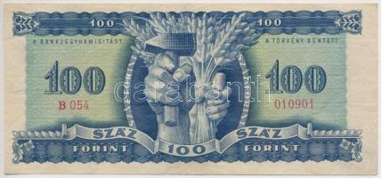 1946. 100Ft vízjeles T:III
Adamo F26