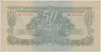 1944. 50P (7x) "A Vörös Hadsereg Parancsnoksága" közte 5db sorszámkövető és 2db közeli sor...