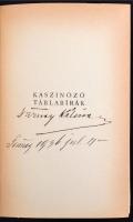 Darnay Kálmán: Kaszinózó táblabírák. Korfestő történeti tréfák I-II. (Egybekötve) Bp., 1928, Athenae...