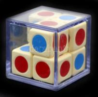 Logikai kockajáték, 4x4x4 cm