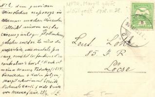 1908 Az MFTR Margit gőzös kiemelése / pulling out the sunken Hungarian steamship, SS Margit, photo