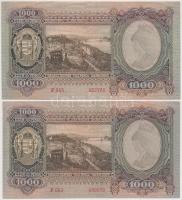 1943. 1000P (2x) T:III