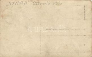 1917 A sérült Novara - az otrantói ütközetben, a turbinában kapott találat / K.u.K. Kriegsmarine, SM...