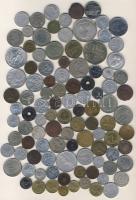 Kis hagyaték tétel 103db vegyes fémpénz, egész világ, régi és új T:vegyes minőség