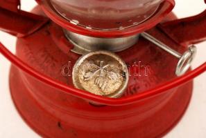 Meva piros viharlámpa, jó állapotban, m: 24 cm